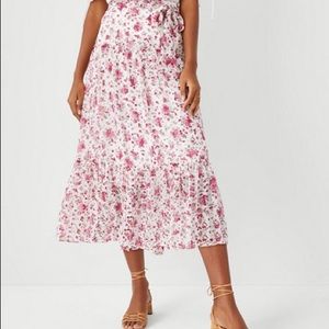 Ann Taylor floral skirt